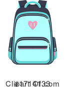 Backpack Clipart #1714133 by Vector Tradition SM