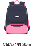 Backpack Clipart #1714140 by Vector Tradition SM
