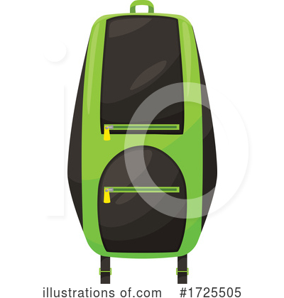 Royalty-Free (RF) Backpack Clipart Illustration by Vector Tradition SM - Stock Sample #1725505