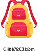 Backpack Clipart #1725516 by Vector Tradition SM