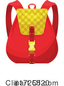 Backpack Clipart #1725520 by Vector Tradition SM