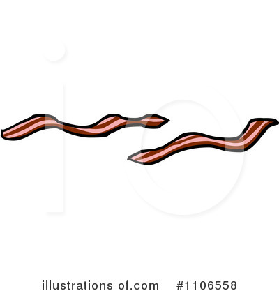 Royalty-Free (RF) Bacon Clipart Illustration by Cartoon Solutions - Stock Sample #1106558