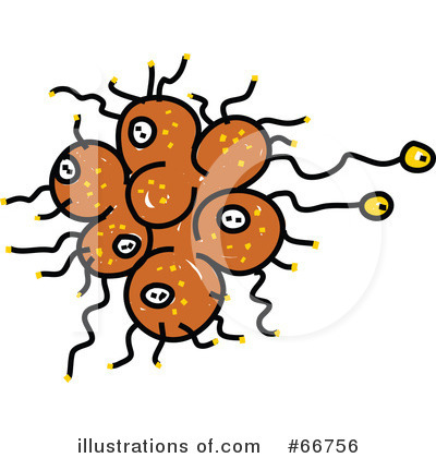Royalty-Free (RF) Bacteria Clipart Illustration by Prawny - Stock Sample #66756