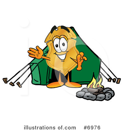 Royalty-Free (RF) Badge Clipart Illustration by Mascot Junction - Stock Sample #6976
