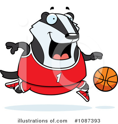 Badger Clipart #1087393 by Cory Thoman