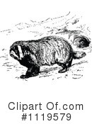 Badger Clipart #1119579 by Prawny Vintage