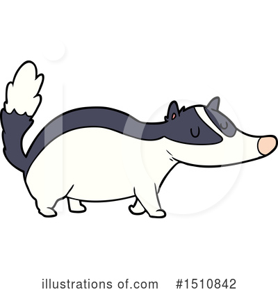 Royalty-Free (RF) Badger Clipart Illustration by lineartestpilot - Stock Sample #1510842