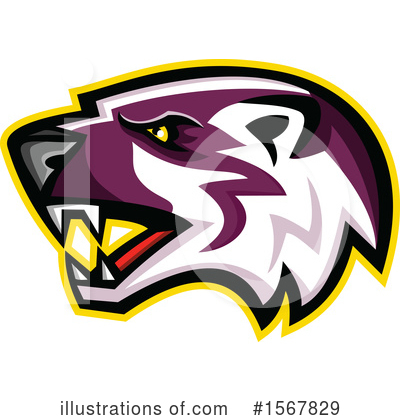 Royalty-Free (RF) Badger Clipart Illustration by patrimonio - Stock Sample #1567829