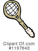 Badminton Racket Clipart #1197643 by lineartestpilot