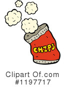 Bag Of Chips Clipart #1197717 by lineartestpilot