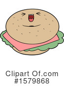 Bagel Clipart #1579868 by lineartestpilot