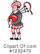Bagpipes Clipart #1232470 by patrimonio