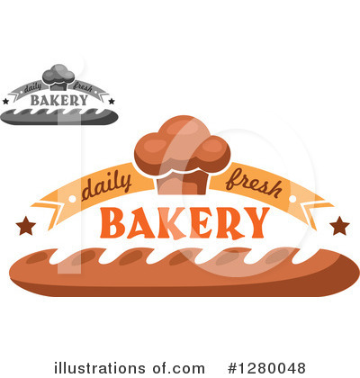 Royalty-Free (RF) Bakery Clipart Illustration by Vector Tradition SM - Stock Sample #1280048