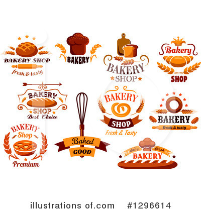 Muffin Clipart #1296614 by Vector Tradition SM