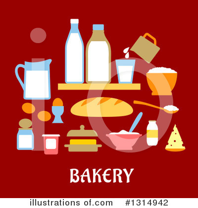 Royalty-Free (RF) Bakery Clipart Illustration by Vector Tradition SM - Stock Sample #1314942