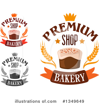 Royalty-Free (RF) Bakery Clipart Illustration by Vector Tradition SM - Stock Sample #1349649