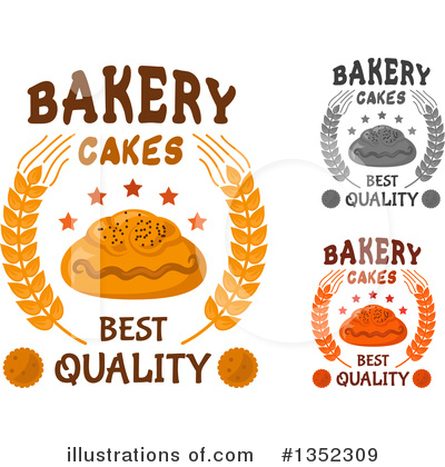 Royalty-Free (RF) Bakery Clipart Illustration by Vector Tradition SM - Stock Sample #1352309