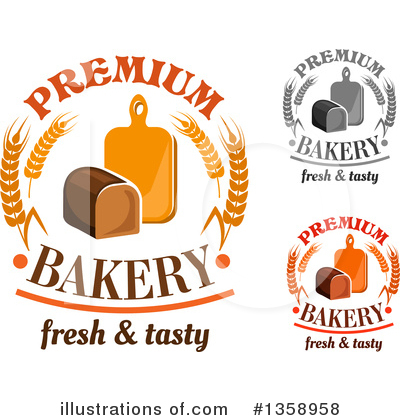 Royalty-Free (RF) Bakery Clipart Illustration by Vector Tradition SM - Stock Sample #1358958