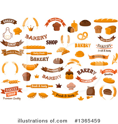 Royalty-Free (RF) Bakery Clipart Illustration by Vector Tradition SM - Stock Sample #1365459