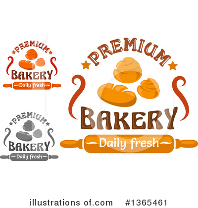 Royalty-Free (RF) Bakery Clipart Illustration by Vector Tradition SM - Stock Sample #1365461