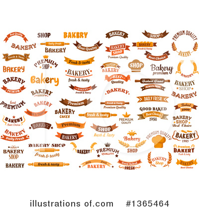 Royalty-Free (RF) Bakery Clipart Illustration by Vector Tradition SM - Stock Sample #1365464