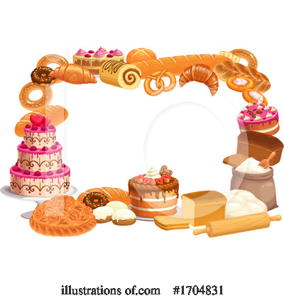 Flour Clipart #1704831 by Vector Tradition SM