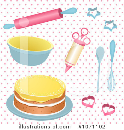 Royalty-Free (RF) Baking Clipart Illustration by elaineitalia - Stock Sample #1071102