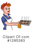 Baking Clipart #1285383 by LaffToon