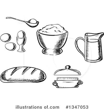 Royalty-Free (RF) Baking Clipart Illustration by Vector Tradition SM - Stock Sample #1347053