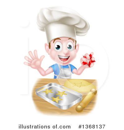 Baker Clipart #1368137 by AtStockIllustration