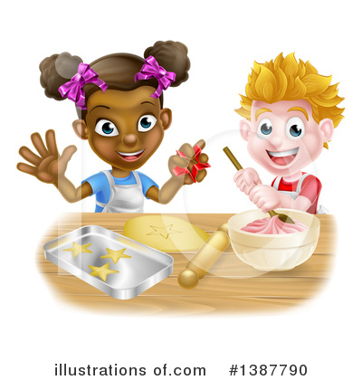 Royalty-Free (RF) Baking Clipart Illustration by AtStockIllustration - Stock Sample #1387790