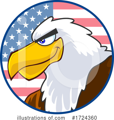 Eagle Clipart #1724360 by Hit Toon