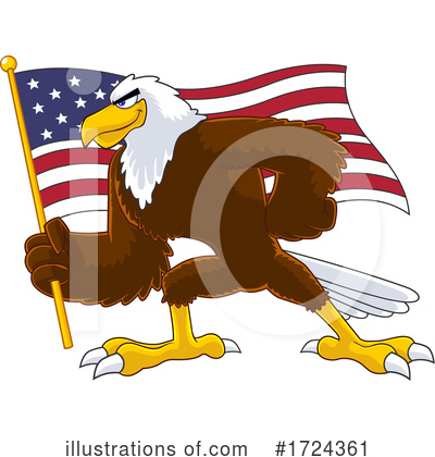 Eagle Clipart #1724361 by Hit Toon