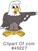 Bald Eagle Character Clipart #49227 by Mascot Junction
