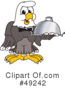 Bald Eagle Character Clipart #49242 by Mascot Junction