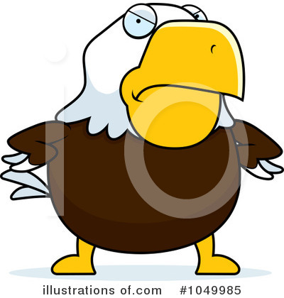 Royalty-Free (RF) Bald Eagle Clipart Illustration by Cory Thoman - Stock Sample #1049985