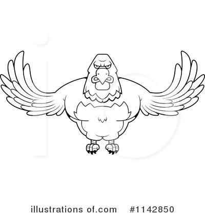 Royalty-Free (RF) Bald Eagle Clipart Illustration by Cory Thoman - Stock Sample #1142850