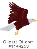Bald Eagle Clipart #1144253 by patrimonio
