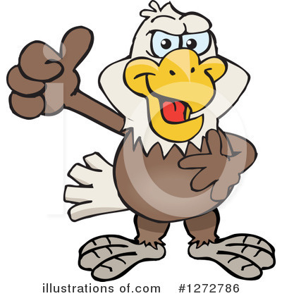 Royalty-Free (RF) Bald Eagle Clipart Illustration by Dennis Holmes Designs - Stock Sample #1272786