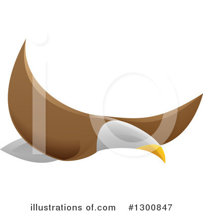 Eagle Clipart #1300847 by AtStockIllustration