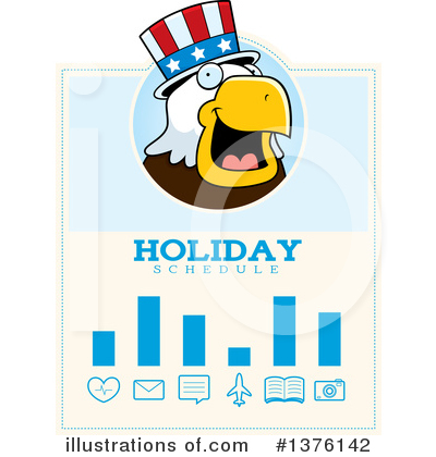 Royalty-Free (RF) Bald Eagle Clipart Illustration by Cory Thoman - Stock Sample #1376142