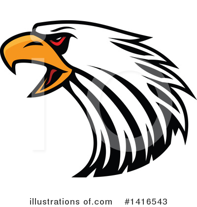 Eagle Clipart #1416543 by Vector Tradition SM