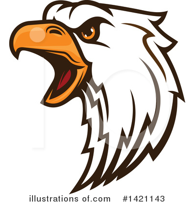 American Eagle Clipart #1421143 by Vector Tradition SM
