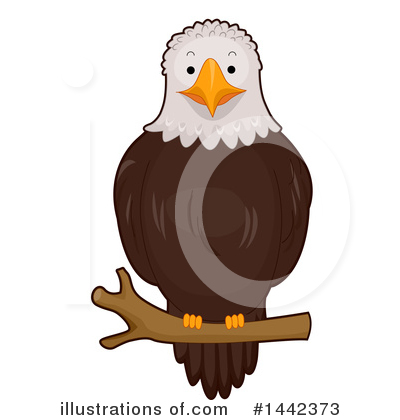 Bald Eagle Clipart #1442373 by BNP Design Studio
