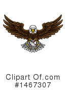 Bald Eagle Clipart #1467307 by AtStockIllustration