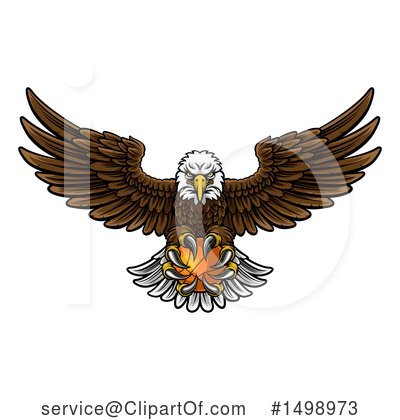 Royalty-Free (RF) Bald Eagle Clipart Illustration by AtStockIllustration - Stock Sample #1498973