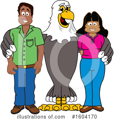 Royalty-Free (RF) Bald Eagle Clipart Illustration by Mascot Junction - Stock Sample #1604170