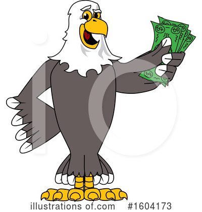 Royalty-Free (RF) Bald Eagle Clipart Illustration by Mascot Junction - Stock Sample #1604173