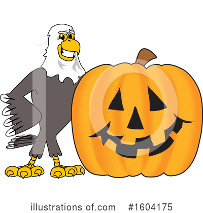 Royalty-Free (RF) Bald Eagle Clipart Illustration by Mascot Junction - Stock Sample #1604175