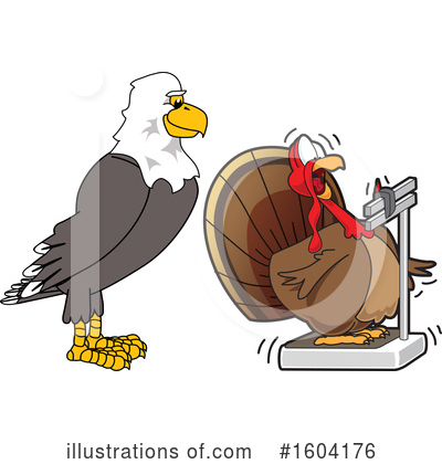 Royalty-Free (RF) Bald Eagle Clipart Illustration by Mascot Junction - Stock Sample #1604176